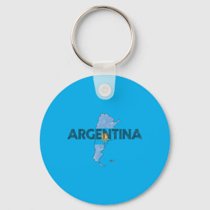 Porte-clés Drapeau Argentine Cadeau Argentine Patrimoine hisp