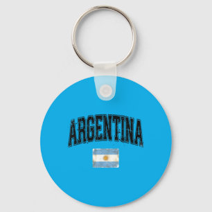 Porte-clés Drapeau Argentine Cadeau Argentine Patrimoine hisp
