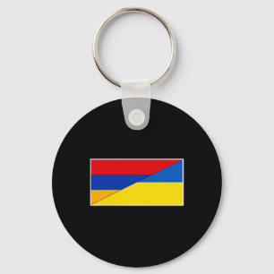 Porte-clés Drapeau Arménie Ukraine Arménien Nationalité Ukrai