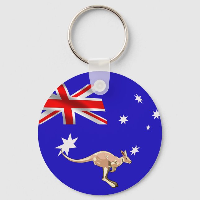 Porte-clés Drapeau australien (Recto)