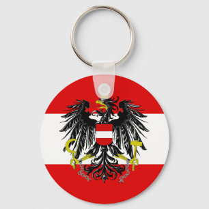 Porte-clés Drapeau autrichien