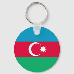 Porte-clés Drapeau azerbaïdjanais