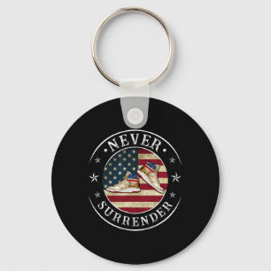Porte-clés Drapeau Basket de l'or Trump 2024