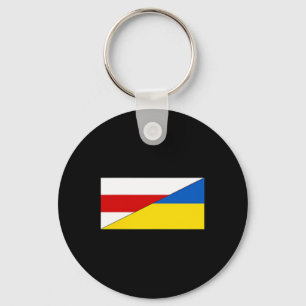 Porte-clés Drapeau Biélorussie Ukraine Fierté Biélorusse Ukra