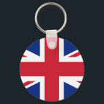 Porte-clés Drapeau britannique<br><div class="desc">Produits World Flag personnalisables - N'hésitez pas à ajouter votre propre texte.</div>