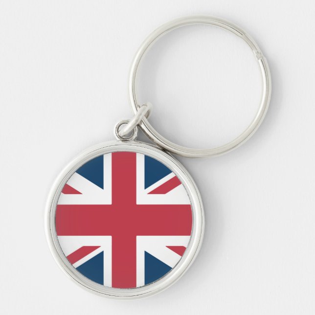 Porte-clés drapeau britannique Union Jack  (Devant)