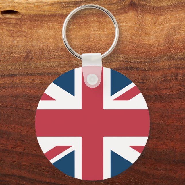 Porte-clés drapeau britannique Union Jack (Verso)