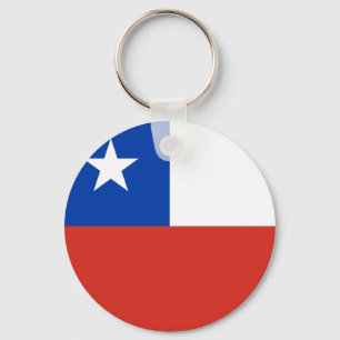 Porte-clés Drapeau chilien