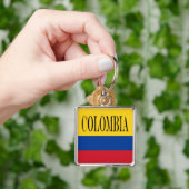 Porte-clés Drapeau Colombie - Bandera De Colombia (Hand)