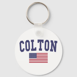 Porte-clés Drapeau Colton US