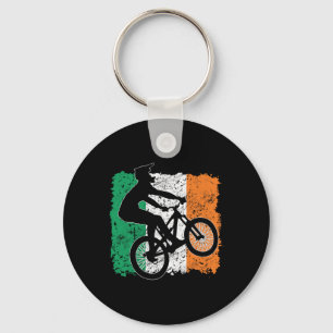 Porte-clés Drapeau Cool Irlande Vintage Drapeau Irlandais Mtb