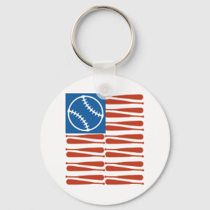 Porte-clés Drapeau de baseball