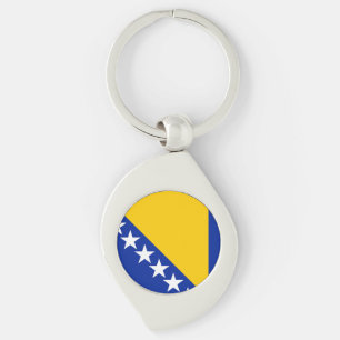 Porte-clés Drapeau de Bosnie-Herzégovine