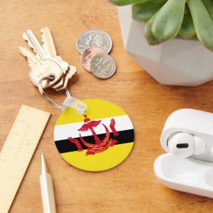 Porte-clés Drapeau de Brunei