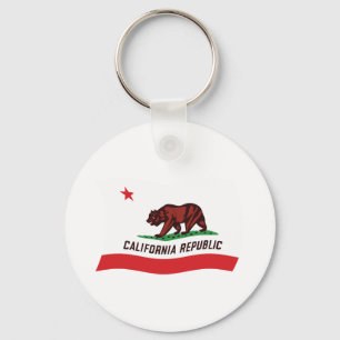 Porte-clés Drapeau de Californie