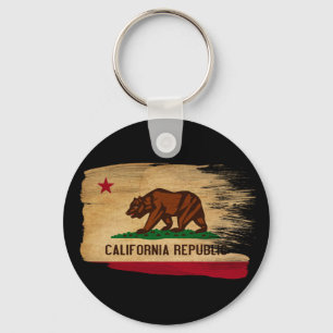 Porte-clés Drapeau de Californie