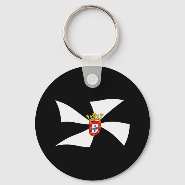 Porte-clés Drapeau de Ceuta (Recto)