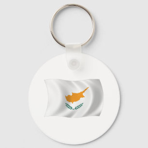 Porte-clés Drapeau de Chypre