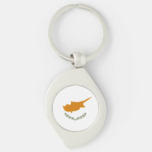 Porte-clés Drapeau de Chypre