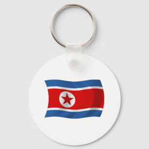 Porte-clés Drapeau de Corée du Nord