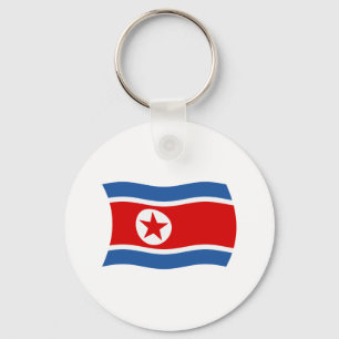 Porte-clés Drapeau de Corée du Nord