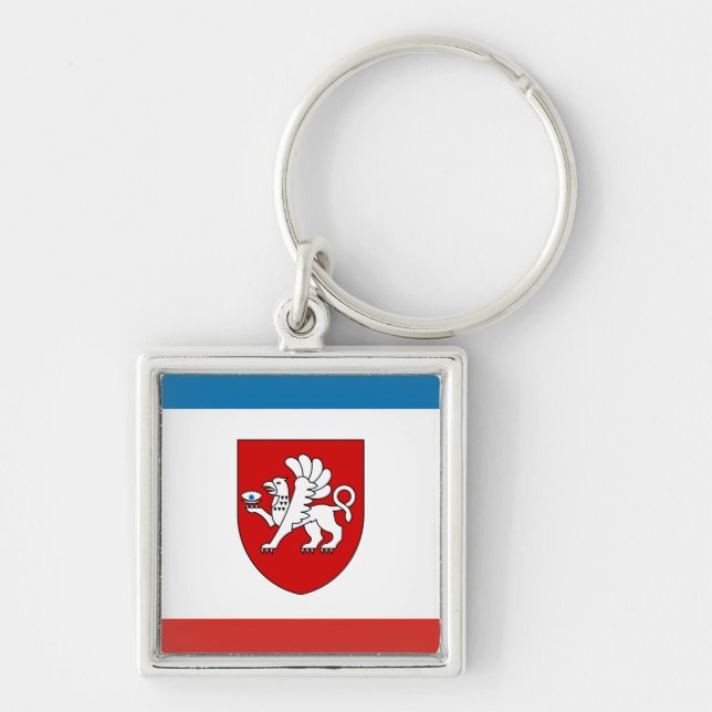 Porte-clés Drapeau de Crimée (Devant)