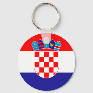 Porte-clés Drapeau de Croatie Porte - clé