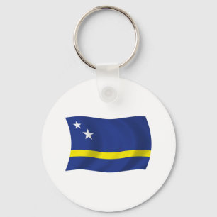 Porte-clés Drapeau de Curaçao