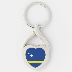 Porte-clés Drapeau de Curaçao