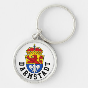 Porte-clés Drapeau de Darmstadt, Allemagne