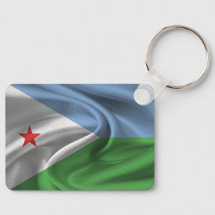 Porte-clés Drapeau de Djibouti