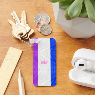 Porte-clés Drapeau de fierté de la culture drag de SlipperyJo