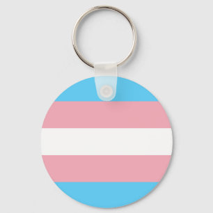 Porte-clés Drapeau de fierté de transsexuel - arc-en-ciel de