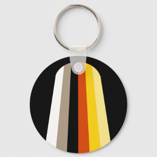 Porte-clés Drapeau de fierté des cheveux longs