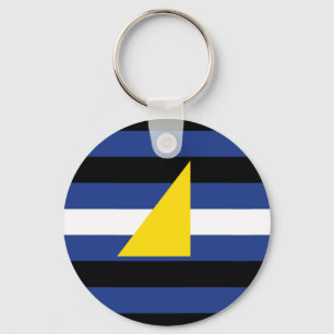 Porte-clés Drapeau de fierté des sports aquatiques