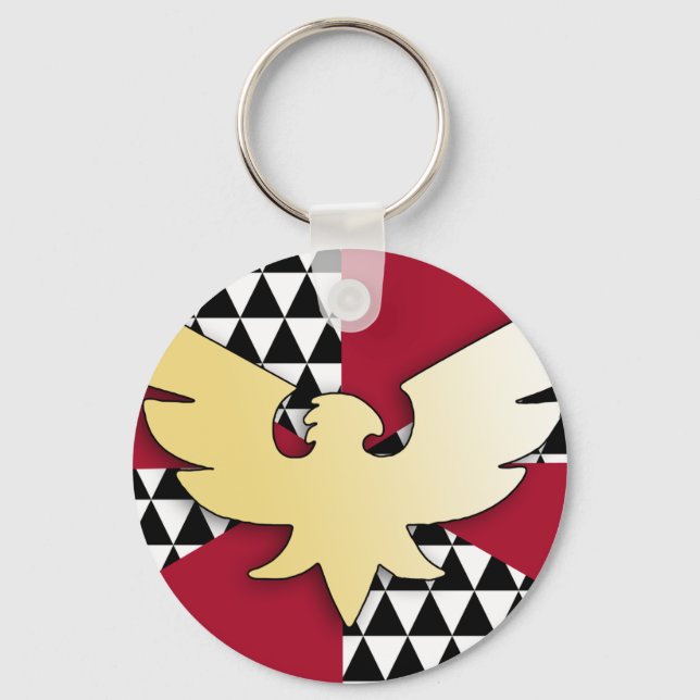 Porte-clés Drapeau de fierté Drag (Recto)