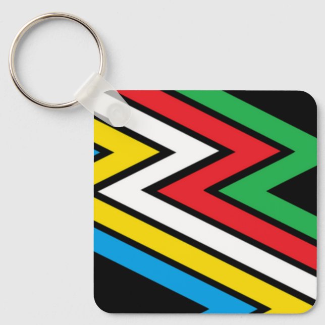 Porte-clés drapeau de fierté du handicap (Recto)
