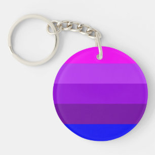 Porte-clés Drapeau de fierté transgenre alternatif