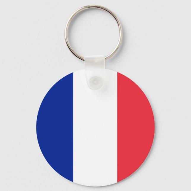 Porte-clés Drapeau de France Porte - clé (Recto)