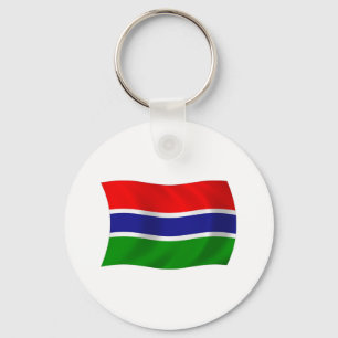 Porte-clés Drapeau de Gambie