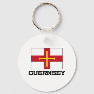 Porte-clés Drapeau de Guernesey