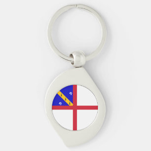 Porte-clés Drapeau de Herm