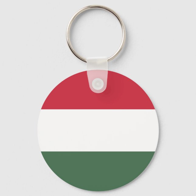 Porte-clés Drapeau de Hongrie (Recto)