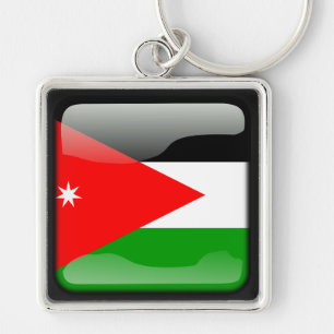 Porte-clés Drapeau de Jordanie