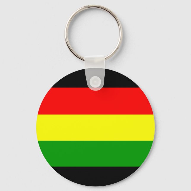 Porte-clés Drapeau de la Bolivie (Recto)