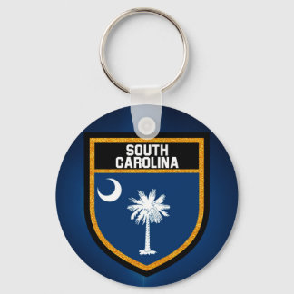 Porte-clés Drapeau de la Caroline du Sud