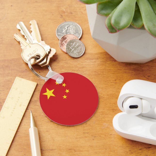 Porte-clés Drapeau de la Chine (Bureau)