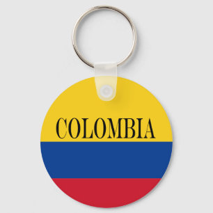 Porte-clés Drapeau de la Colombie Bandera De Colombie