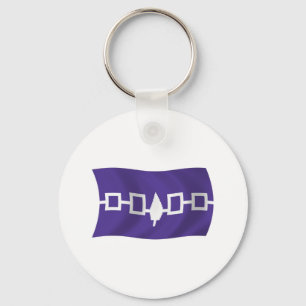 Porte-clés Drapeau de la Confédération Iroquoise