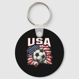 Porte-clés Drapeau de la Coupe 2026 Football Fierté Amusement